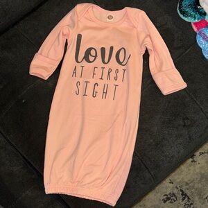 Love at First Sight 6-12Mo Gown